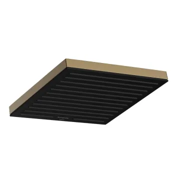 Dušas galva Hansgrohe Pulsify E, 26x26 cm, EcoSmart, matēta bronza, 24331140 NEW