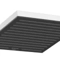 Душевая голова Hansgrohe Pulsify E, 26x26 см, EcoSmart, матовая белая, 24331700