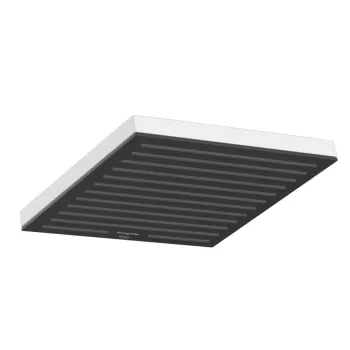 Душевая голова Hansgrohe Pulsify E, 26x26 см, EcoSmart, матовая белая, 24331700