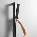 Dušas komplekts Hansgrohe Pulsify E, stienis un dušas šļūtene, EcoSmart, matēta melna, 24370670 NEW
