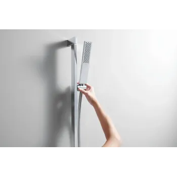 Dušas komplekts Hansgrohe Pulsify E, stienis un dušas šļūtene, EcoSmart+, hroms, 24381000 NEW