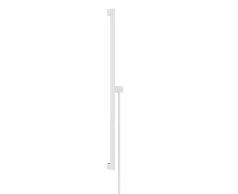 Dušas stienis Hansgrohe Unica, 95 cm, ar dušas šļūteni, matēta balta, 24403700 NEW