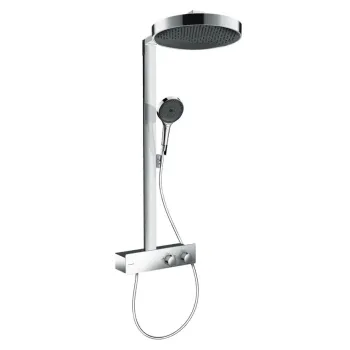 Dušas Sistēma Hansgrohe Rainfinity, ar termostatu, diametrs 36 cm, 3 režīmi, hroms, 26853000 NEW