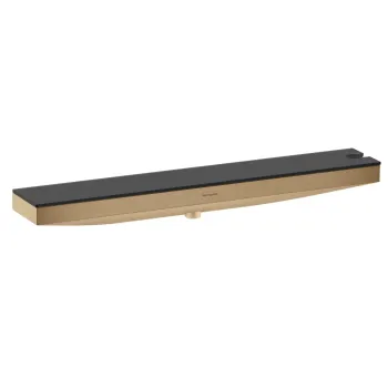 Dušas izvads Hansgrohe Rainfinity, ar turētāju un plauktiņu, matēta bronza, 26858140 NEW