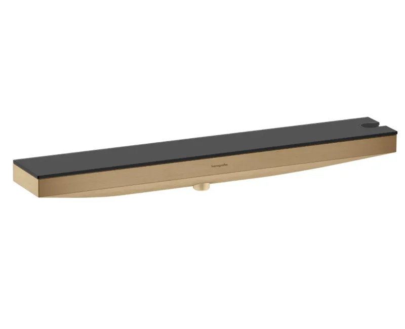 Dušas izvads Hansgrohe Rainfinity, ar turētāju un plauktiņu, matēta bronza, 26858140 NEW