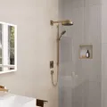Dušas komplekts Hansgrohe Rainfinity, 3 režīmi, matēta bronza, 28743140 NEW