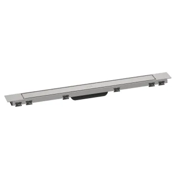 Душевой канал Hansgrohe RainDrain Match Plus, с решеткой, матовая сталь, 56215800
