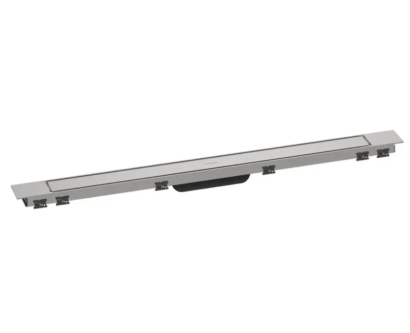 Dušas kanāls Hansgrohe RainDrain Match Plus, ar resti, matēta tērauda, 56216800 NEW