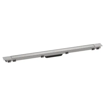Душевой канал Hansgrohe RainDrain Match Plus, с решеткой, матовая сталь, 56217800