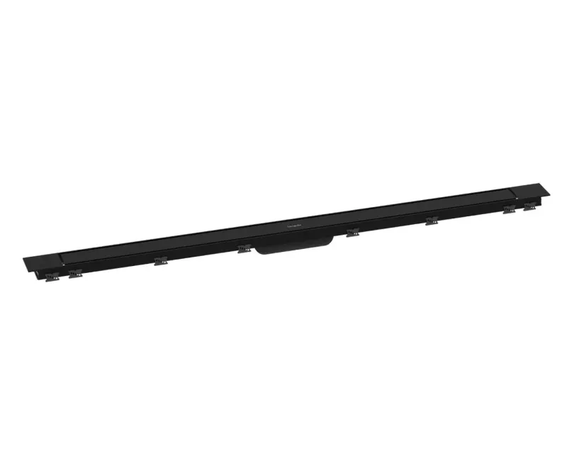 Dušas kanāls Hansgrohe RainDrain Match Plus, ar resti, matēta melna, 56218670 NEW