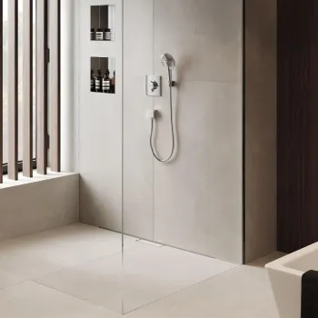 Dušas kanāls Hansgrohe RainDrain Minimalistic, 70 cm, ar resti flīžu ievietošanai, 56219000 NEW