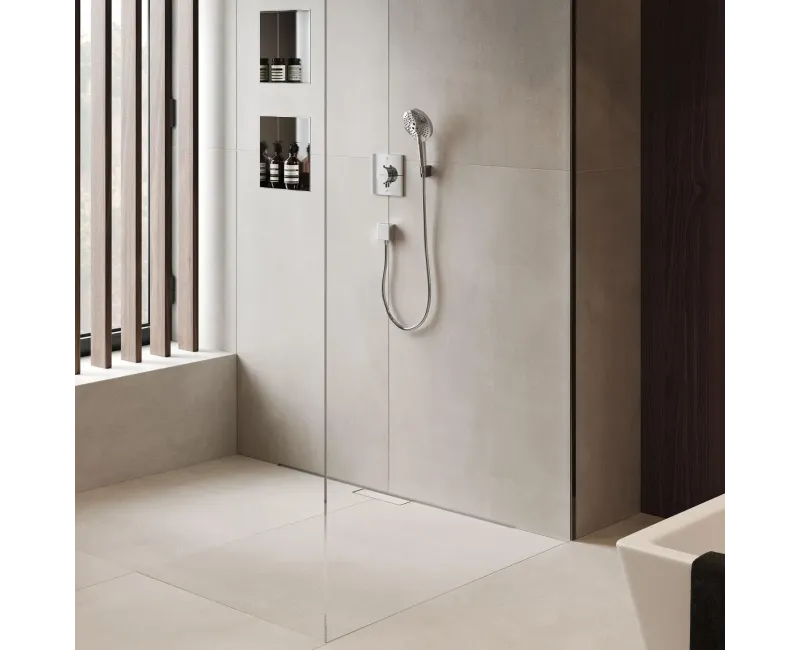 Dušas kanāls Hansgrohe RainDrain Minimalistic, 70 cm, ar resti flīžu ievietošanai, 56219000 NEW