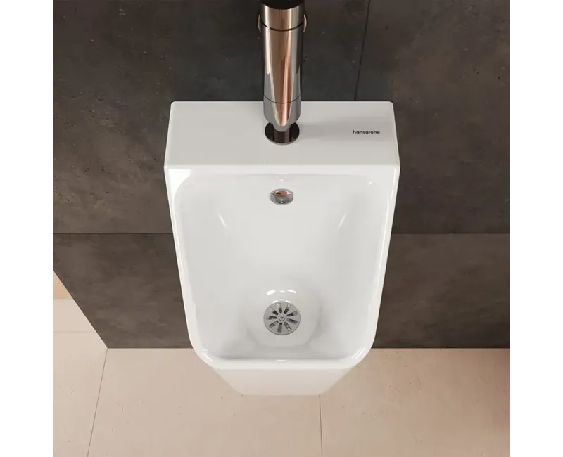 Pisuārs Hansgrohe EluPura Original Q, ar augšējo ūdens pievadu, SmartClean, balts, 61184450 NEW