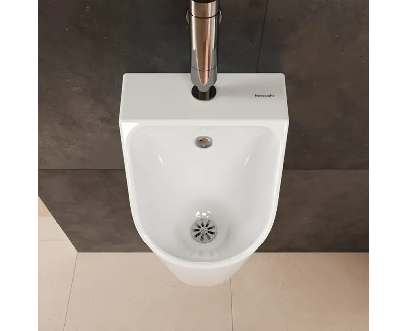 Pisuārs Hansgrohe EluPura Original S, ar augšējo ūdens pievadu, HygieneEffect, balts, 62049450 NEW