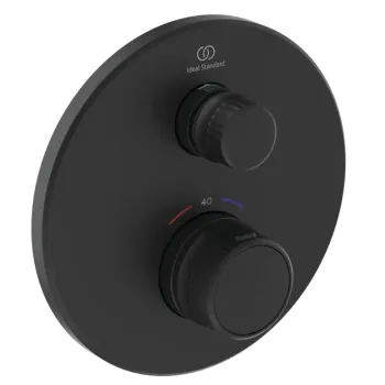Смеситель для душа Ideal Standard CeraTherm Navigo, с термостатом, матовый черный, A7295XG
