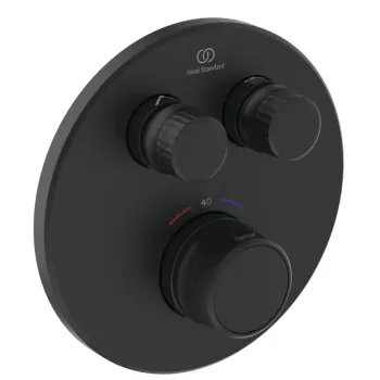 Смеситель для душа Ideal Standard CeraTherm Navigo, термостатический, матовый черный, A7296XG