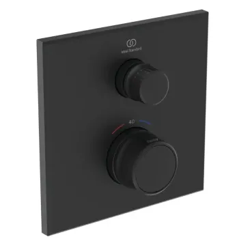 Смеситель для душа Ideal Standard CeraTherm Navigo, с термостатом, матовый черный, A7301XG
