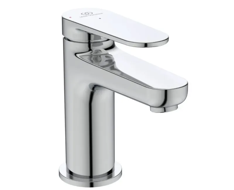 Vannas istabas izlietnes maisītājs Ideal Standard Cerafine Nuovo, ar ClickClack vārstu, 125 mm, hroms, BD964AA