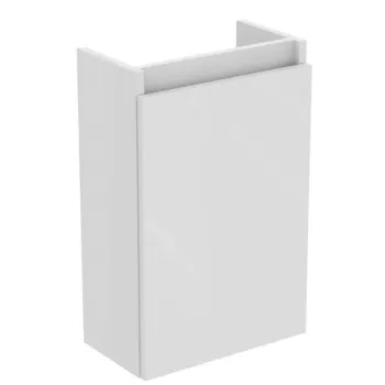 Vannas istabas skapītis Ideal Standard Eurovit+, (bez izlietnes) 55x35x20 cm, 1 durvis, kreisā/ labā puse, spīdīga balta, R0271WG