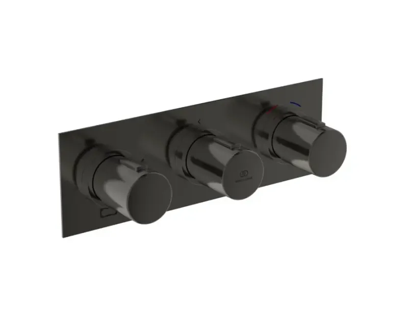 Смеситель для душа Ideal Standard Ceratherm C100, с термостатом, Magnetic Grey, A7664A5