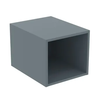Настенный шкаф Ideal Standard Finesse, открытый, 40x51x36 см, матовый серо-голубой, E3402UQ