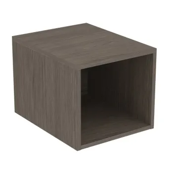 Настенный шкаф Ideal Standard Finesse, открытый, 40x51x36 см, Темный дуб, E3402UR