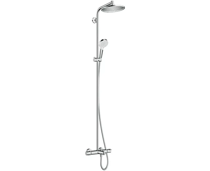 Dušas sistēma Grohe Crometta S Showerpipe 240 ar termostatu 27320000 hromēts