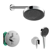 HANSGROHE (Vācija) Dušas Sistēma Hansgrohe iebūvējams
