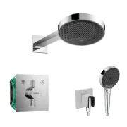 HANSGROHE (Vācija) Dušas Sistēma Hansgrohe iebūvējams