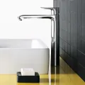Vannas istabas izlietnes maisītājs Hansgrohe Metris New, Paaugstināts ar PopUp vārstu, hroms, 31082000 NEW