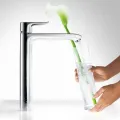 Vannas istabas izlietnes maisītājs Hansgrohe Metris New, Paaugstināts ar PopUp vārstu, hroms, 31082000 NEW