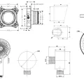 Душевая система Hansgrohe, с смесителем и встроенной частью, матовая черная, 21HKK400