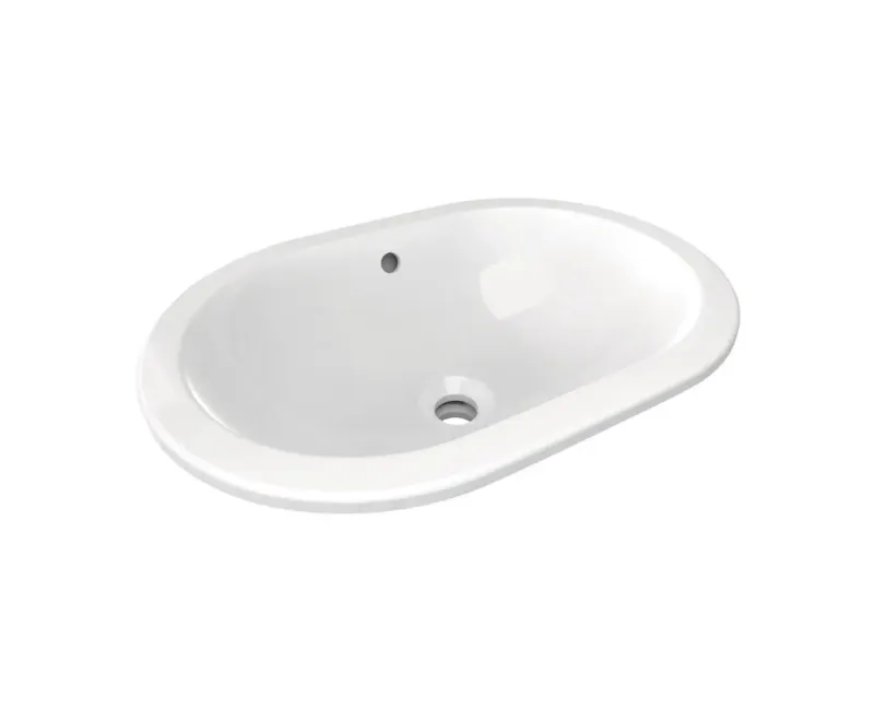 Раковина Ideal Standard Connect, 55x38 см, с переливом, белая, E504801