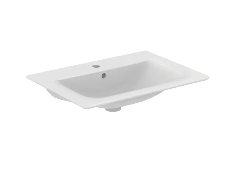 Izlietne skapītim Ideal Standard Connect Air, ar atveri, balta, E0289MA