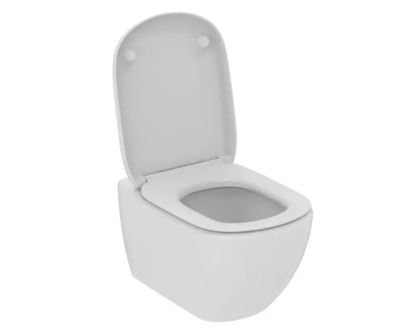 Tualetes pods Ideal Standard Tesi, ar SoftClose, AquaBlade, balta, T367301