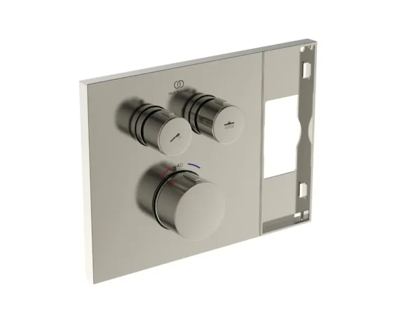Смеситель для душа Ideal Standard Ceratherm Navigo Solos, с термостатом, Silver Storm, A7894GN