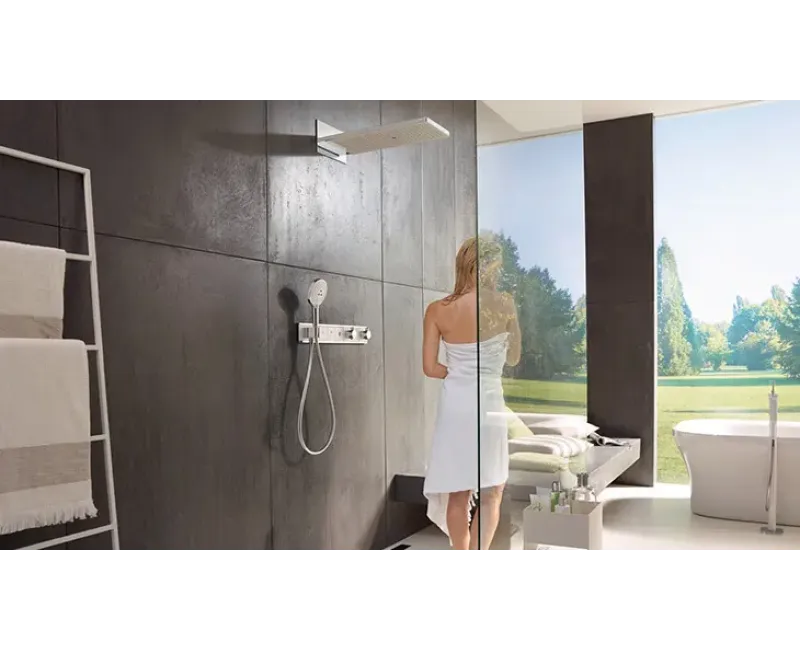 Dušas maisītājs Hansgrohe RainSelect, ar termostatu, iebūvējams, hroms, 15356000 NEW