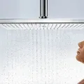 Dušas galva Hansgrohe Raindance E, 30x30 cm, EcoSmart, no griestiem  hroms, 26251000 NEW
