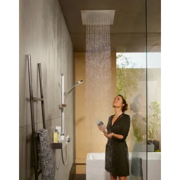Душевая голова Hansgrohe Raindance E, 40x40 см, EcoSmart, хром, 26253000