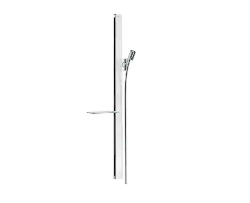 Dušas stienis Hansgrohe Unica'E, 90 cm, ar dušas šļūteni, balts/hroms, 27640400 NEW