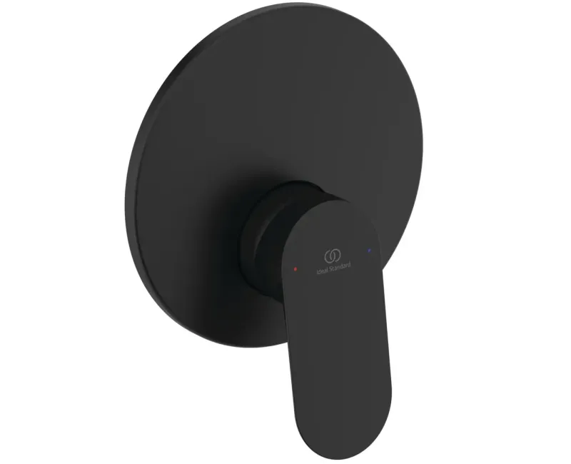 Смеситель для душа Ideal Standard Ceralife O, встраиваемый, матовый черный, BE022XG