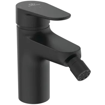 Bidē maisītājs Ideal Standard ALU+, ar Click-Clack vārstu, 140 mm, matēna melna, BE132XG