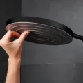 Dušas sistēma Hansgrohe Pulsify S Puro, ar termostatu, diametrs 26 cm, 3 režīmi, EcoSmart, matēta melna, 24237670 NEW