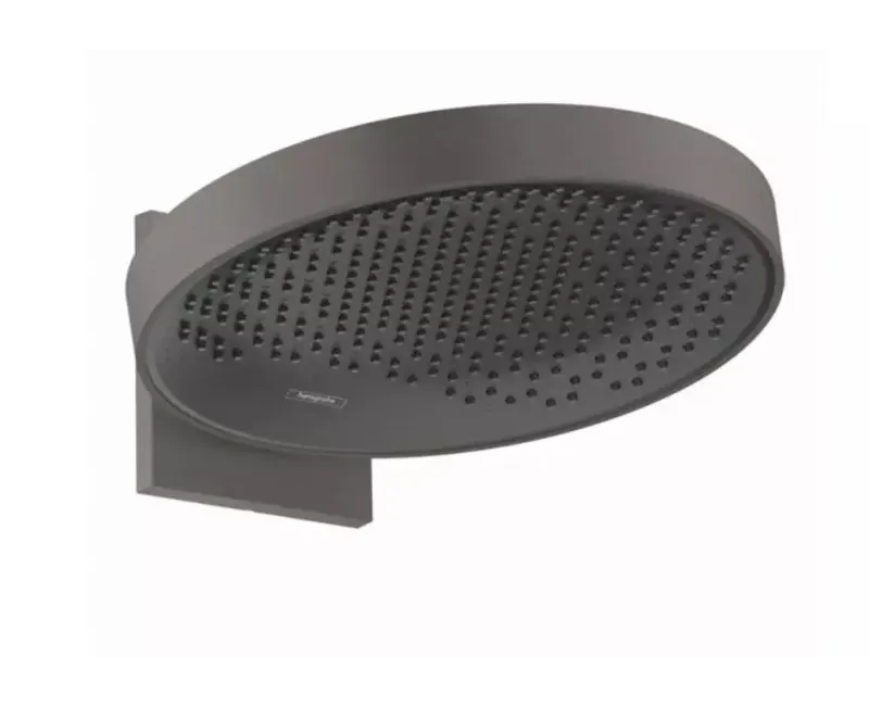 Душевая голова Hansgrohe Rainfinity, диаметр 25 см, матовый черный хром, 26226340