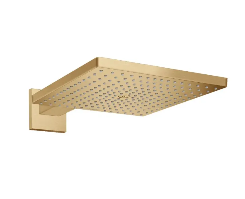 Dušas galva Hansgrohe Raindance E, 30x30 cm, EcoSmart, no sienas matēta bronza, 26239140 NEW