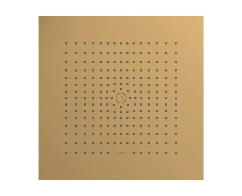 Dušas galva Hansgrohe Raindance E, 40x40 cm, matēta bronza, 26252140 NEW