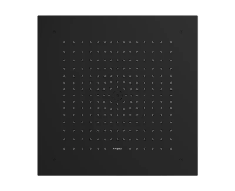 Dušas galva Hansgrohe Raindance E, 40x40 cm, matēta melna, 26252670 NEW