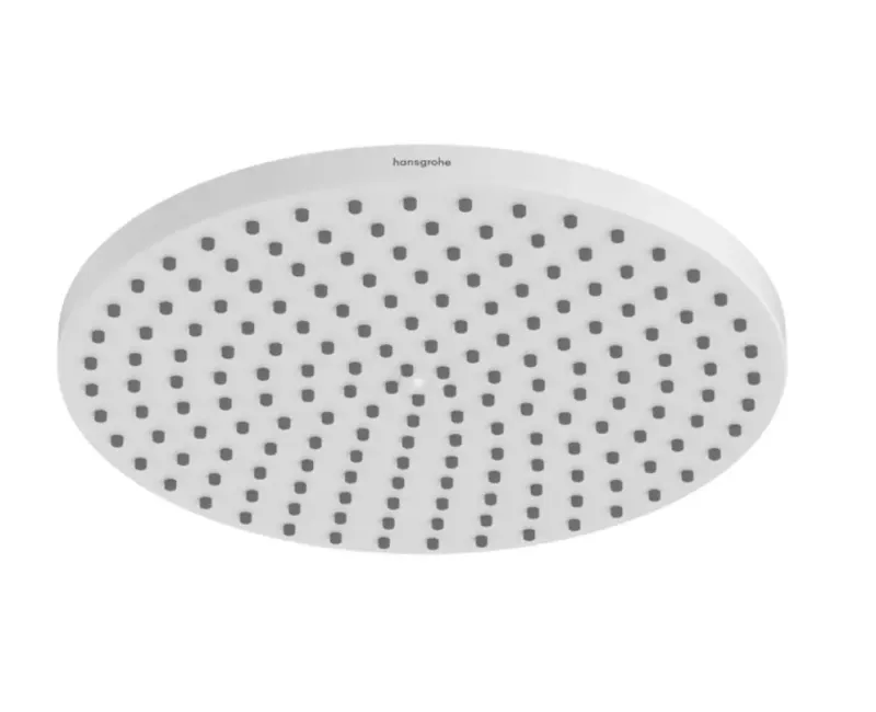 Dušas galva Hansgrohe Raindance S, diametrs 24 cm, EcoSmart+, matēta balta, 28821700 NEW