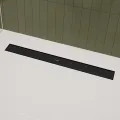 Dušas kanāls Hansgrohe RainDrain Go, 60 cm ar divpusēju resti, matēta melna, 56271670 NEW