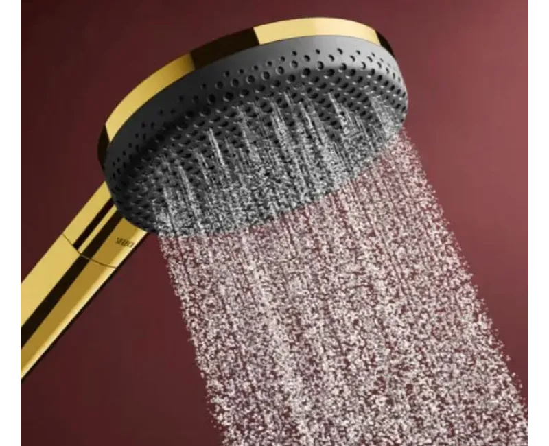 Dušas klausule Hansgrohe Raindance Alive Select S, 3 režīmi, pulēts zelts, 24511990 NEW
